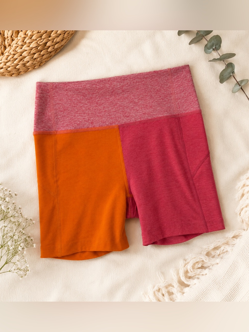 Outdoor Voices Colorblock Bike Shorts – Size Small